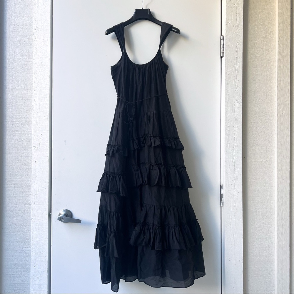 Cinq à Sept Kandra Tiered Maxi Dress - Cottagecore Boho Romantic Whimsigoth - 0 - Picture 6 of 15